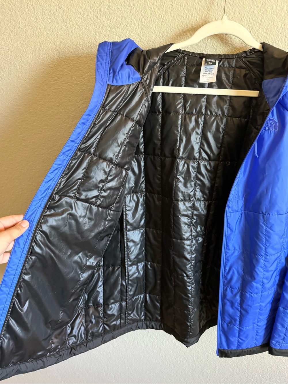 NWOT The North Face Circaloft Hoodie Puffer Jacket Men's Large Solar Blue - Picture 6 of 9
